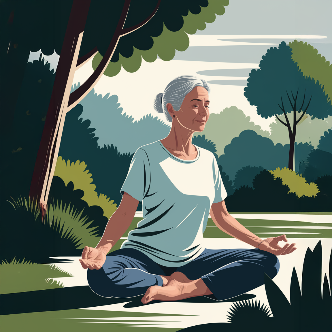 Easy-Yoga-for-Hips-and-Knees-Reducing-Stiffness-and-Discomfort
