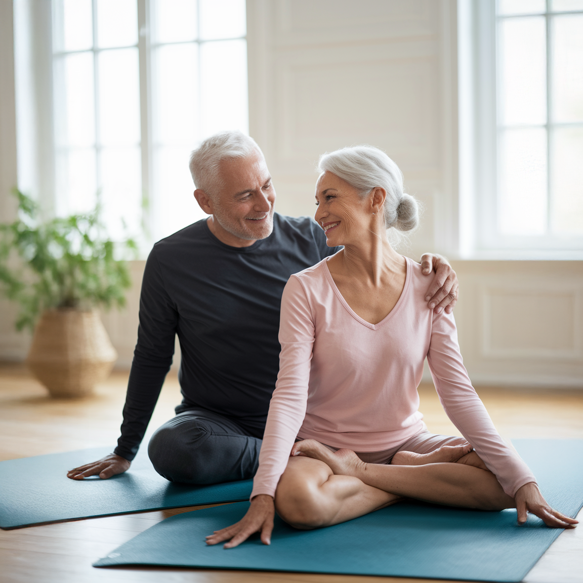 Partner-Yoga-for-Seniors-Safe-and-Fun-Exercises-with-a-Friend